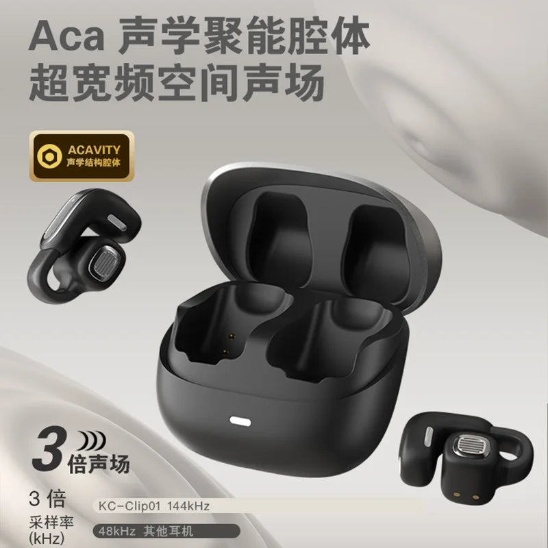 High Quality New Wireless for Bluetooth TWS Earphone Cross-Border Explosions Long Endurance Sports Clip-On Earphone Direct