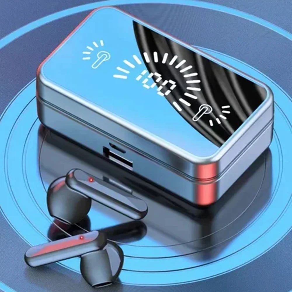 Manufacturers Wholesale TWS Headsets S20 Touch Control Mirror LED Battery Display True Wireless Headsets