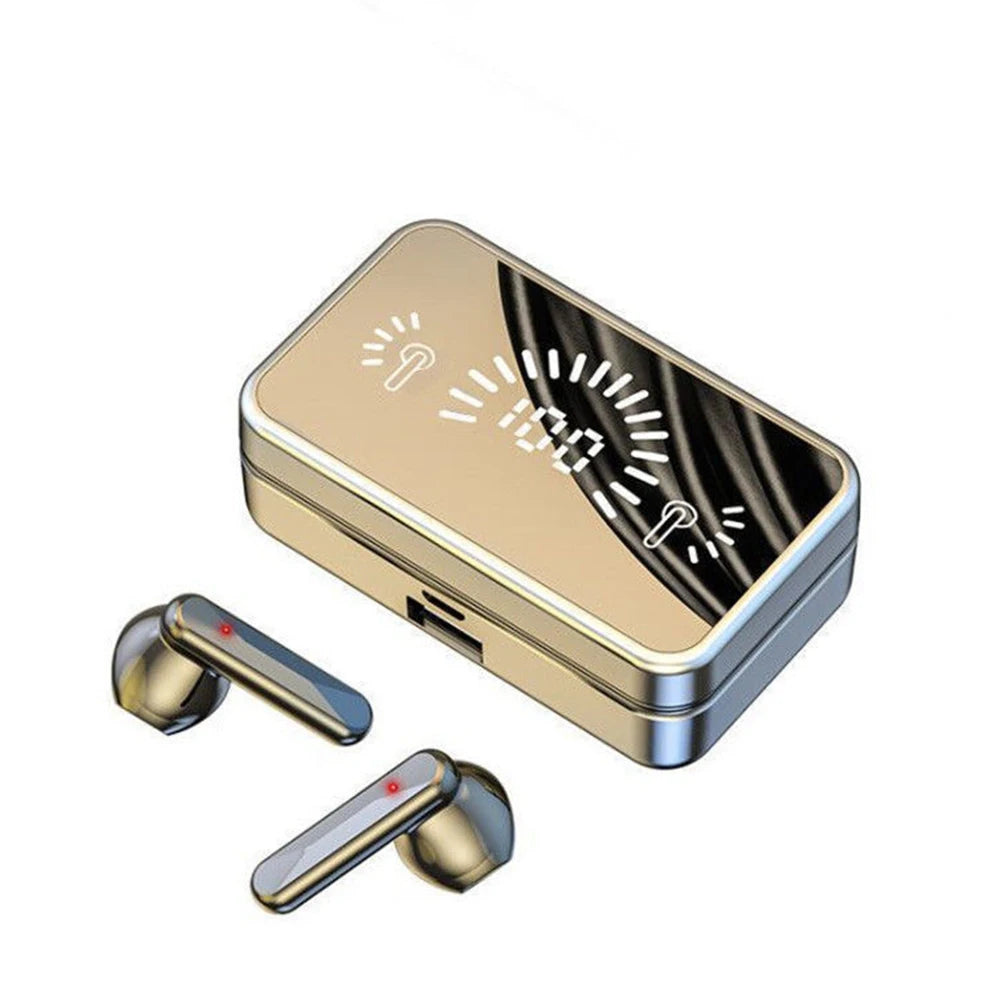 Manufacturers Wholesale TWS Headsets S20 Touch Control Mirror LED Battery Display True Wireless Headsets
