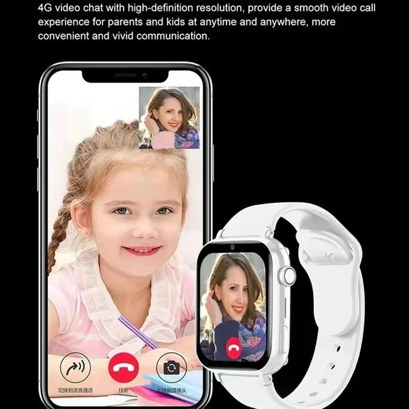 New SIM Smart Watch Kids GPS WIFI Video Call SOS IP67 Waterproof Child Smartwatch Camera Monitor Tracker Location Phone Watch