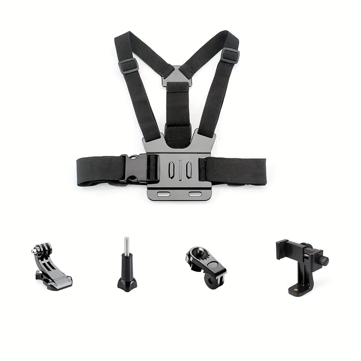 The Chest Strap Phone Stand Is Anti-Shake and Fixed on the Chest. It Is Suitable for First-Person Perspective Shooting with Mobi