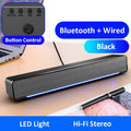 Wired And Wireless Bluetooth 5.0 Speaker For TV Soundbar With Subwoofer Wireless Bluetooth Sound Bar For TV Laptop