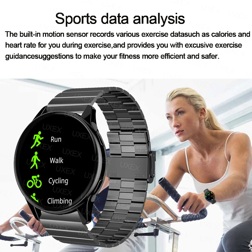 New Smart Watch 1.52’ Full Screen Smartwatch Bluetooth Calls Watches Men And Women Fitness Bracelet Custom Watches Face Box Plus
