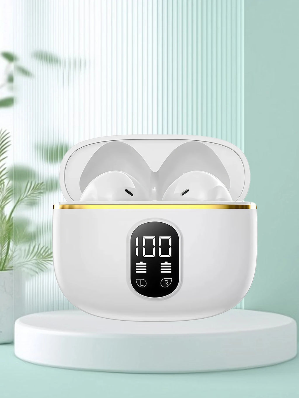 Premium Bluetooth Headphones - High-Quality Wireless Earbuds for Superior Sound Experience, Comfortable Fit & Long Battery Life