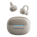 Monster D05 Bluetooth 6.0 Earbuds: Smart Call Noise Cancellation, 30-Hour Battery, Hi-Fi Sound, Secure Fit