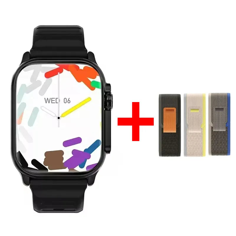 2026 New Watch 10 Ultra Smart Watch 49mm New NFC Men Women GPS Track Bluetooth Call BT Music Games Wireless Charging Smartwatch