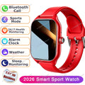 Smart Watch Men 2.01'' AMOLED Screen Waterproof Multiple Sport Mode Fitness HD Bluetooth Call Smartwatch Men Women Bracelet Ht30
