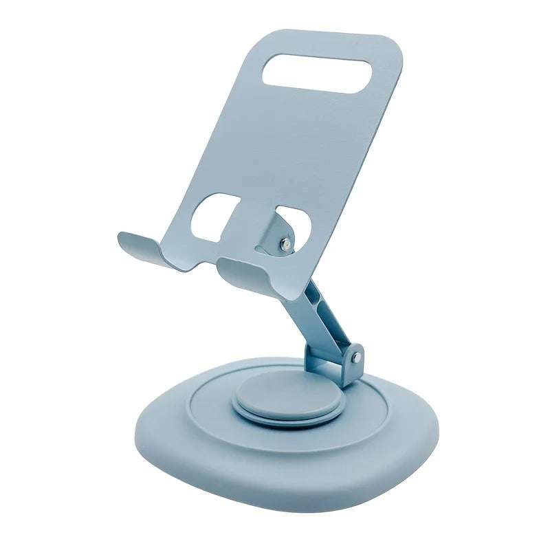 360° Rotating Sturdy Adjustable Desktop Phone Stand, Foldable Phone Stand, Suitable for All Phones
