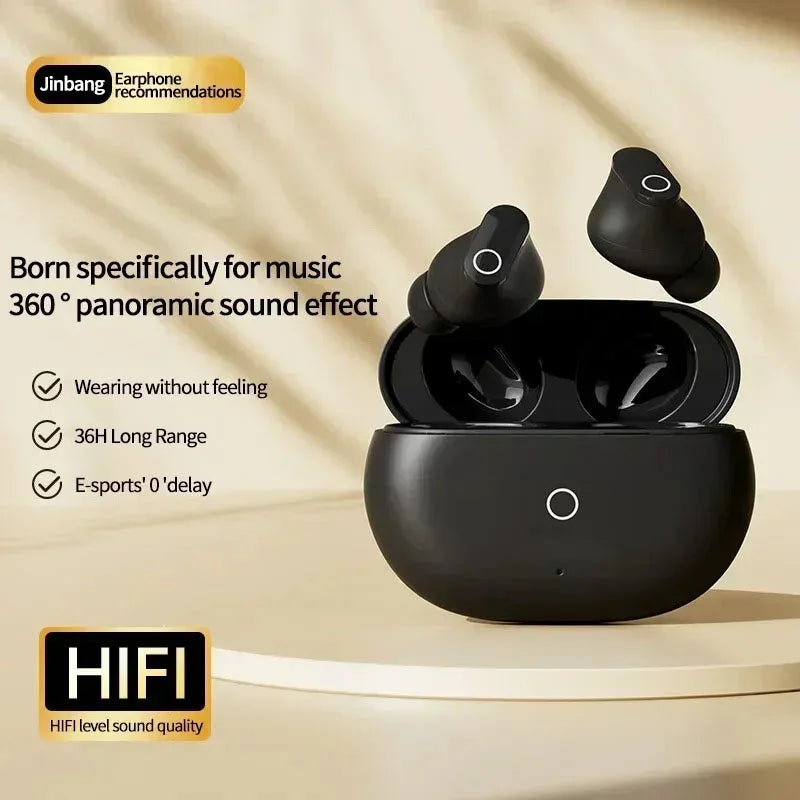 Buds 4 Pro Wireless Earbuds Bluetooth Earphones Noise Reduction Headphones HiFI Stereo Sound Built-in Mic Headset