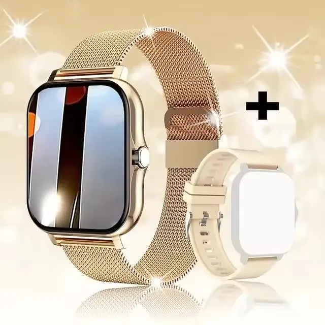 NEW Fashion SmartWatch Android Phone 2.01" Color Screen Full Touch Custom Dial Watch Women Bluetooth Call Smart Watch Men HT30