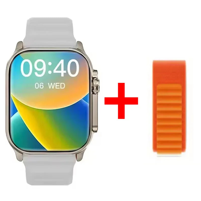 2026 New Watch 10 Ultra Smart Watch 49mm New NFC Men Women GPS Track Bluetooth Call BT Music Games Wireless Charging Smartwatch