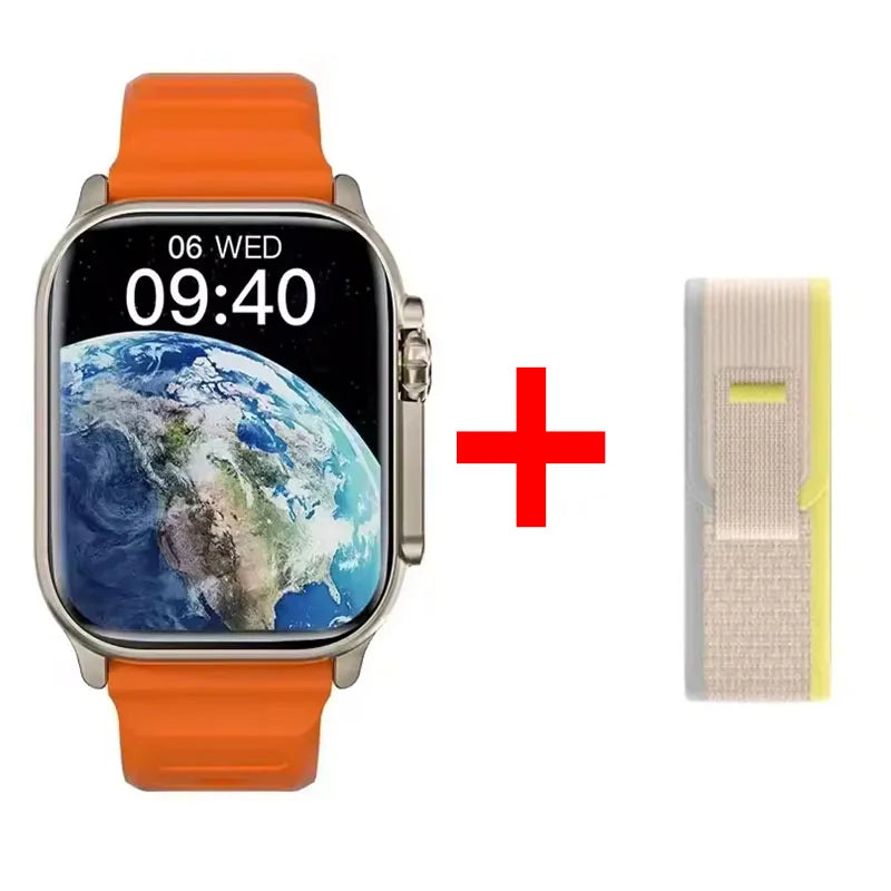 2026 New Watch 10 Ultra Smart Watch 49mm New NFC Men Women GPS Track Bluetooth Call BT Music Games Wireless Charging Smartwatch