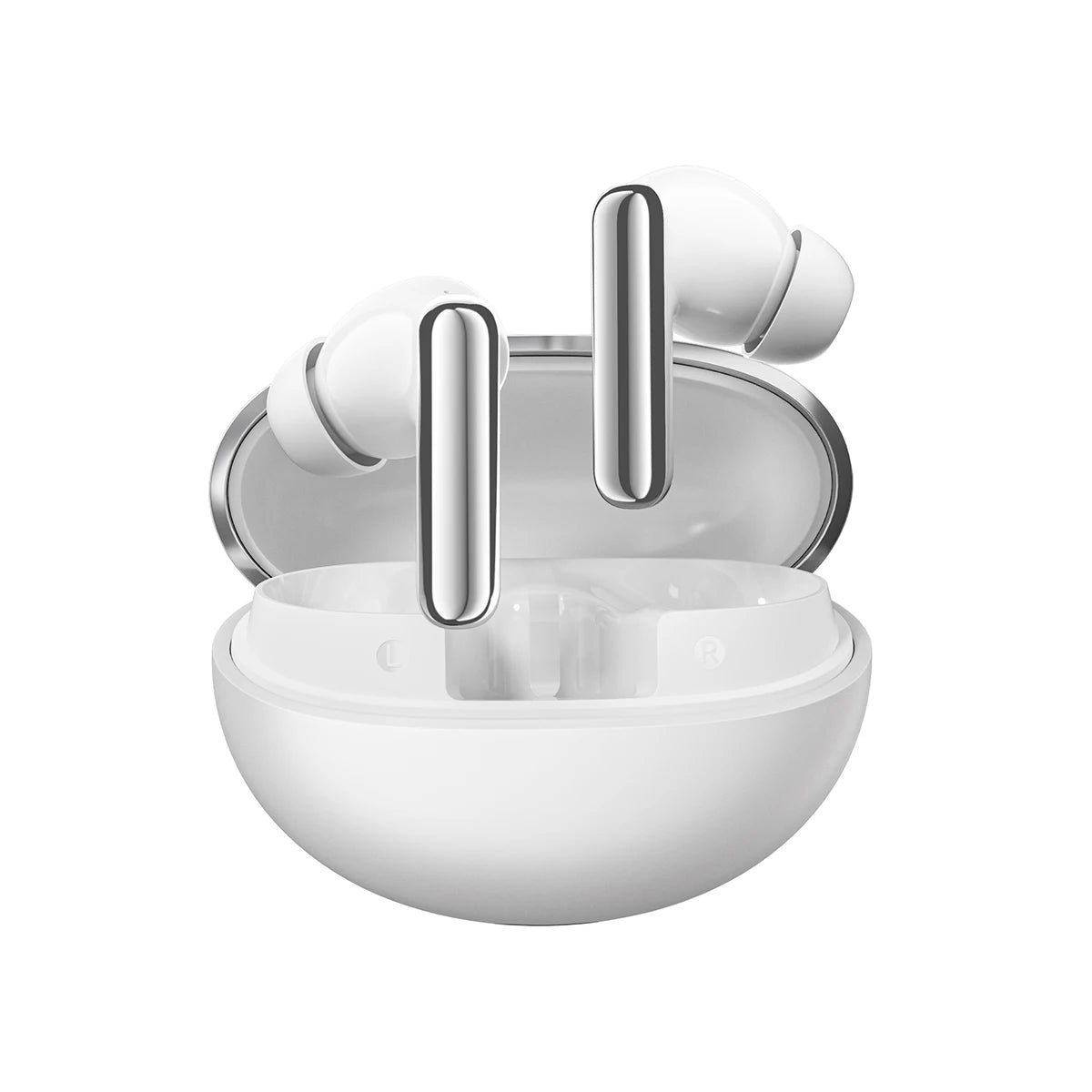 HAYLOU Flowbuds N55 Wireless Earbuds 54dB Adaptive ANC Bluetooth 6.0 LDAC Hi-Res Audio 6-Mic HD Call Earphones 40H Playback IPX5