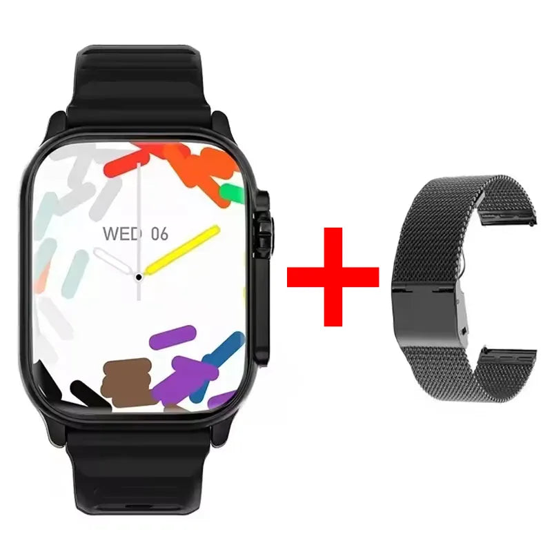2026 New Watch 10 Ultra Smart Watch 49mm New NFC Men Women GPS Track Bluetooth Call BT Music Games Wireless Charging Smartwatch