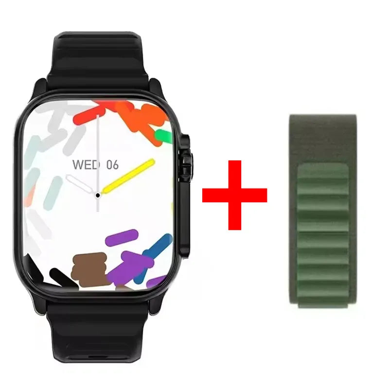 2026 New Watch 10 Ultra Smart Watch 49mm New NFC Men Women GPS Track Bluetooth Call BT Music Games Wireless Charging Smartwatch