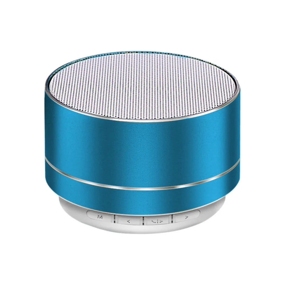 Wireless Bluetooth 5.0 Speaker Small Steel Cannon Portable Subwoofer Mini Bluetooth Speaker Color Outdoor Stereo Sound Speakers