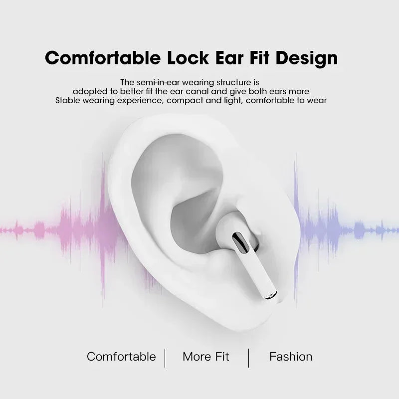 New Mini In-Ear Wireless Earphones Bluetooth 5.3 Sports Headphones HD Call HiFi Headset Earbuds With Mic