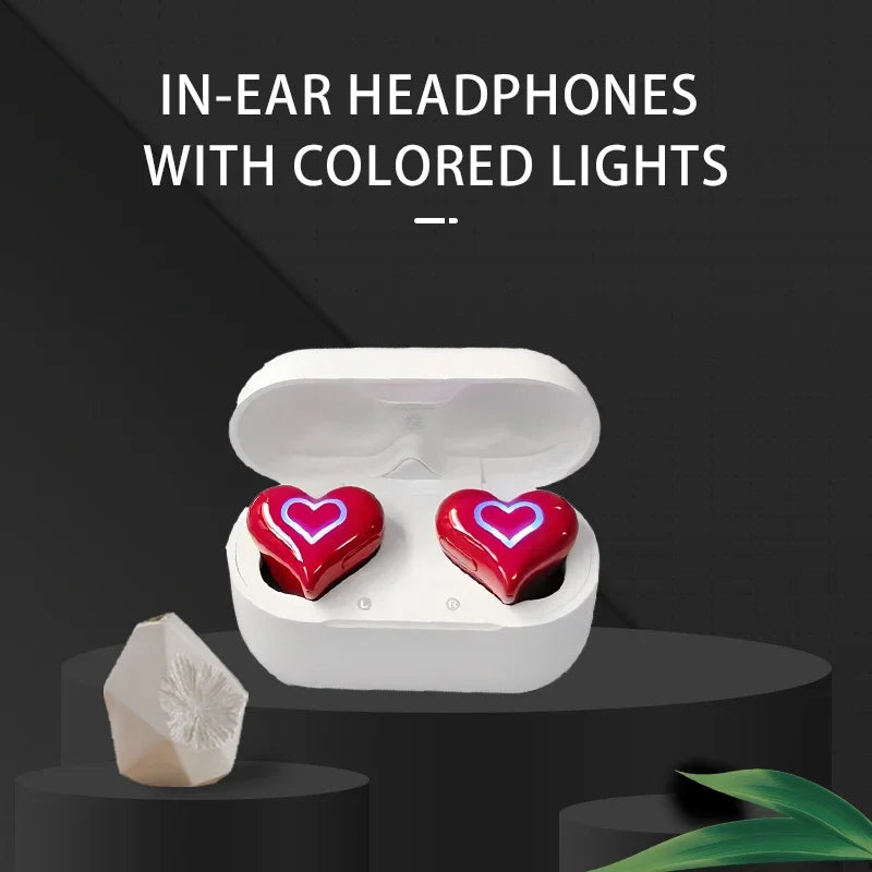 Wireless Bluetooth Headphones Cute Wireless Sports Earbuds Good Quality Headphones Beautiful Girls Favorite Gift