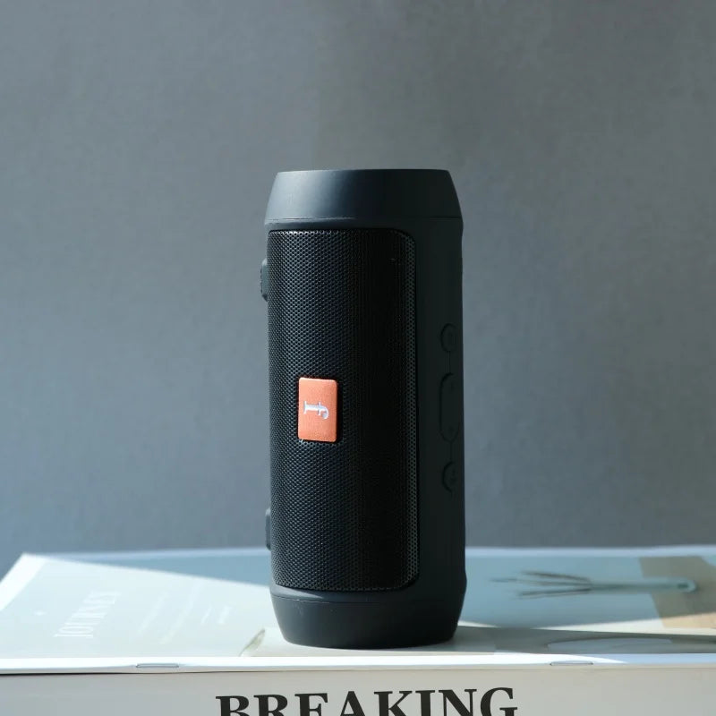 Wireless Bluetooth Speaker Handheld Lightweight Audio Box with Full Dense Mesh Sound Panel for Bedroom Desk Daily Leisure