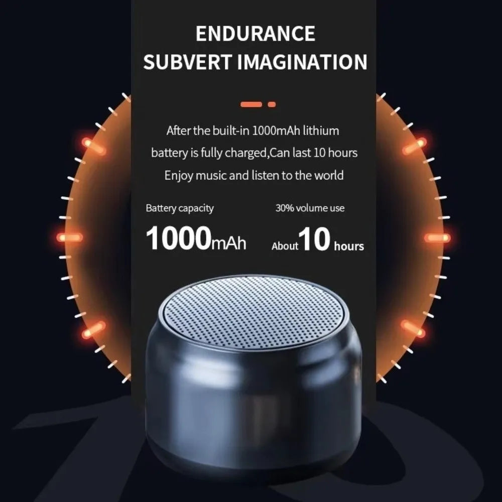 Bluetooth Wireless Speaker Portable Stereo Portable Speaker Support Mobile Phone Music Player Subwoofer Speaker Travel Use