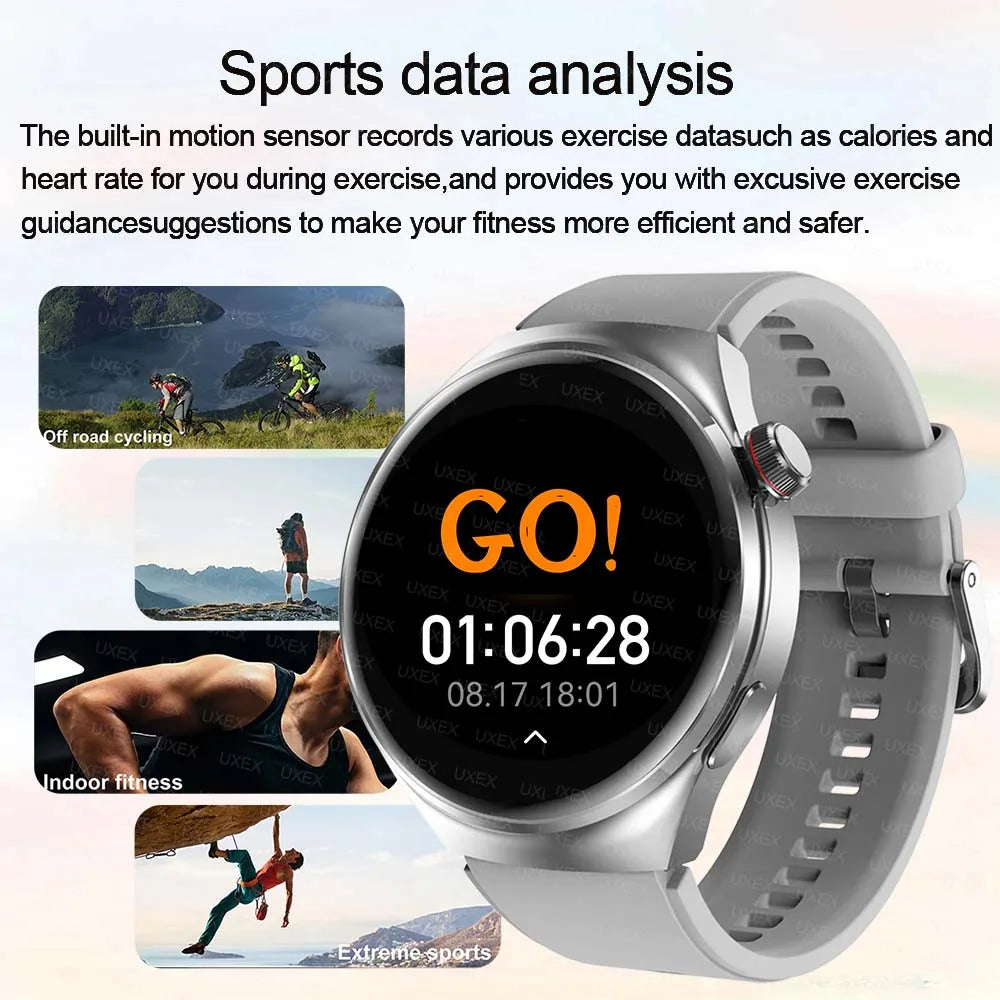 New Smart Watch Men Full Touch Screen 1.52” HD Health Tracker Bluetooth Call Smartwatch Man Women Original For Android iOS Phone