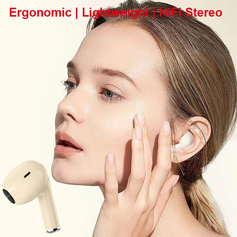 New Bluetooth Earphones Wireless Headphone Noise Cancelling Earbuds HiFi Stereo Headset ENC HD Calling Handsfree For AIR iPad