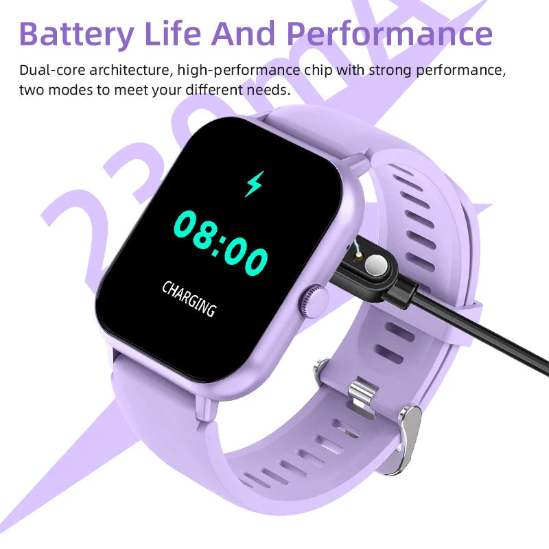 GPS Smart Watch For Women Gifts Full Touch Screen Sports Fitness Watch Bluetooth Call