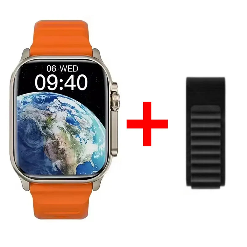 2026 New Watch 10 Ultra Smart Watch 49mm New NFC Men Women GPS Track Bluetooth Call BT Music Games Wireless Charging Smartwatch