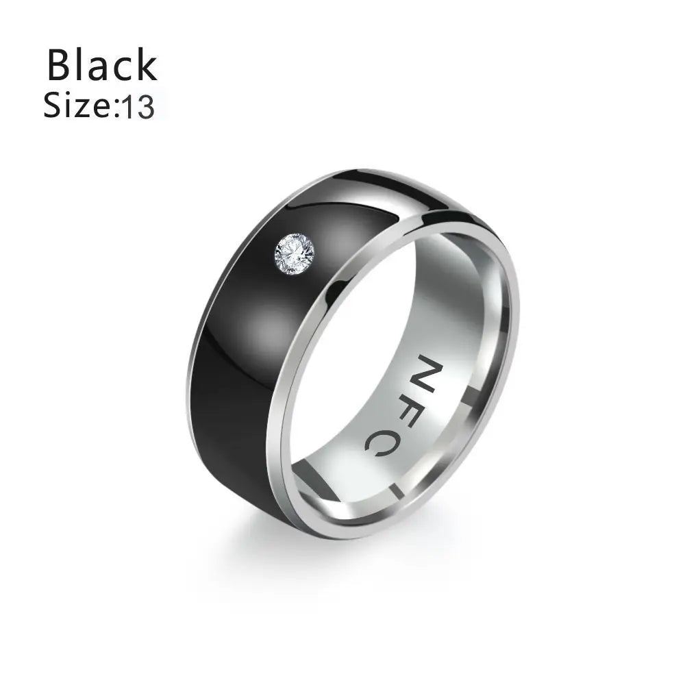 NEW Android Phone Equipment Multifunctional Smart Intelligent Wearable Connect NFC Finger Ring