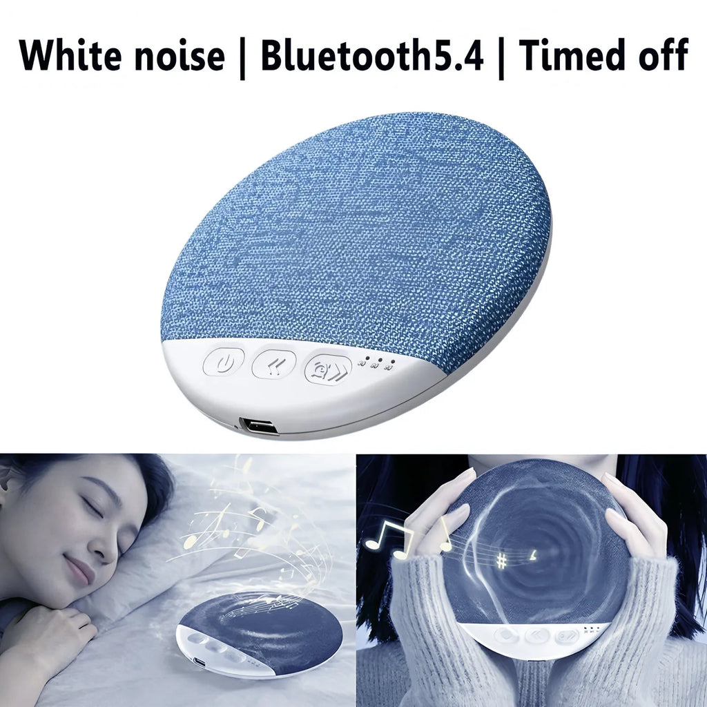 Mini Sleeping Bluetooth Speaker Nature Sound White Noise Soundbar Wireless MP3 Music Player Ultra Thin Timed Shutdown Audio Pla