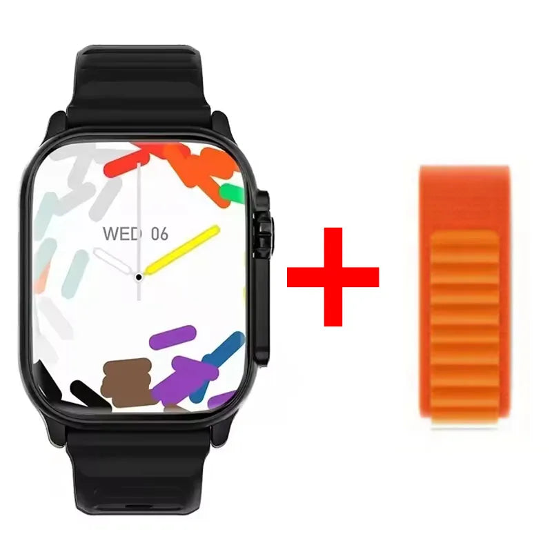 2026 New Watch 10 Ultra Smart Watch 49mm New NFC Men Women GPS Track Bluetooth Call BT Music Games Wireless Charging Smartwatch