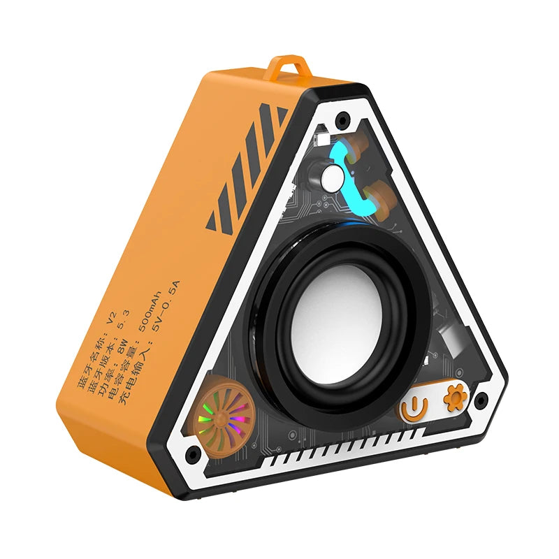 Portable TWS Bluetooth Speaker Audio Subwoofer Mini Wireless Portable Speaker HiFi Music Surrounding Sound Outdoor Loudspeaker