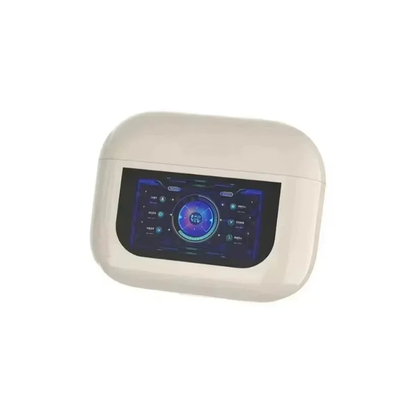Wireless Earbuds Bluetooth Headphones, ANC/ENC Noise Cancelling, Ear Buds with Multifuntional Touch Screen, for iOS Android