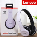 Lenovo Portable Foldable Headmounted Bluetooth 5.0 Multifunctional Wireless Headset For Bluetooth connection Wired Connection