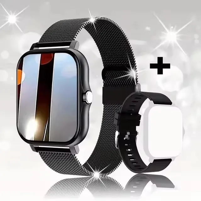 NEW Fashion SmartWatch Android Phone 2.01" Color Screen Full Touch Custom Dial Watch Women Bluetooth Call Smart Watch Men HT30