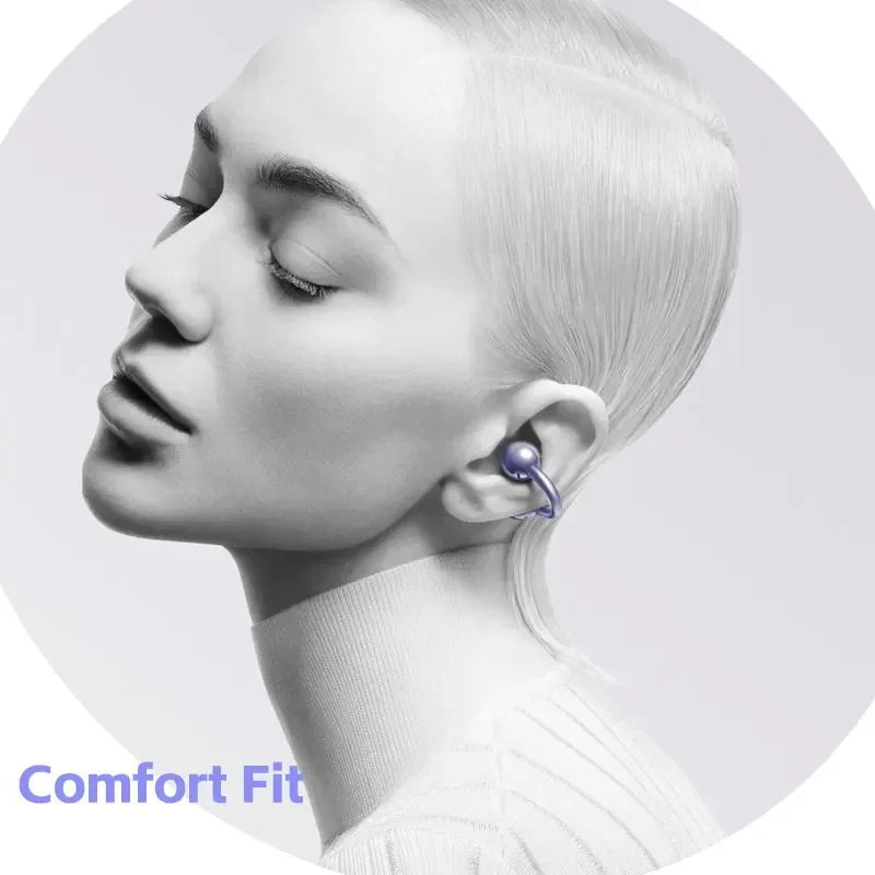 Open Ear Earphone Bluetooth Headphones Wireless Hi-Fi Sound Sport Ear Buds Comfort Fit Perfect Choice for Running/Gaming
