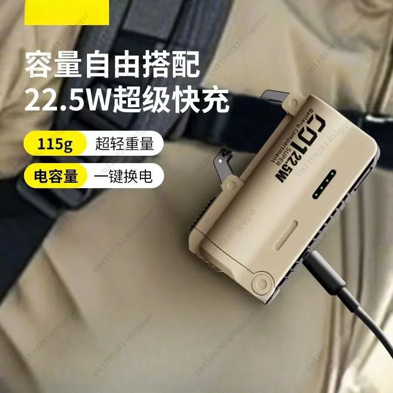 Power Bank, Outdoor Replaceable Battery Magazine Power Bank, Portable Power Bank