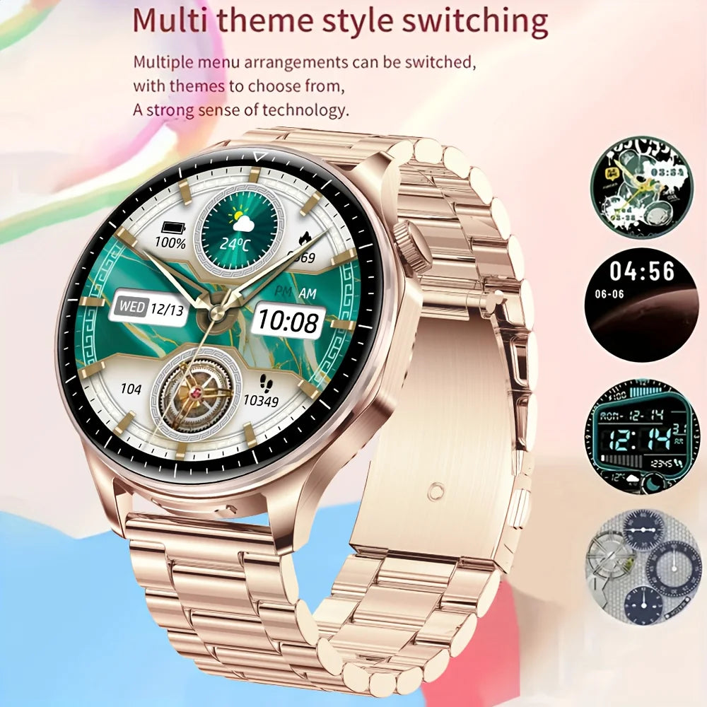 Smartwatch 1.43-inch AMOLED HDscreen 2-in-1 earphone model watch 100+sport AI noise reduction thinlight design health monitoring