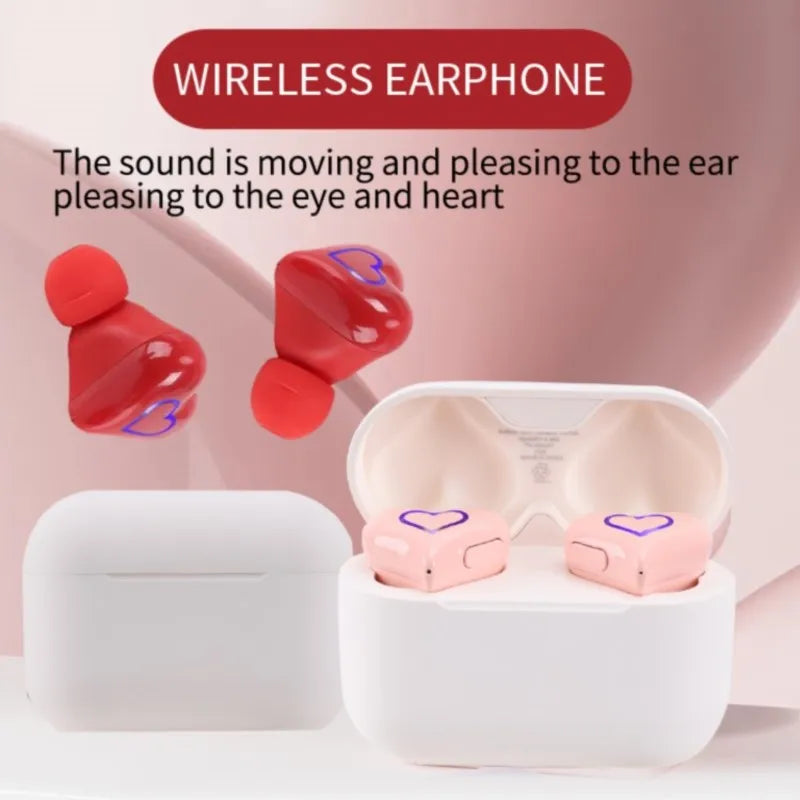 Wireless Bluetooth Headphones Cute Wireless Sports Earbuds Good Quality Headphones Beautiful Girls Favorite Gift