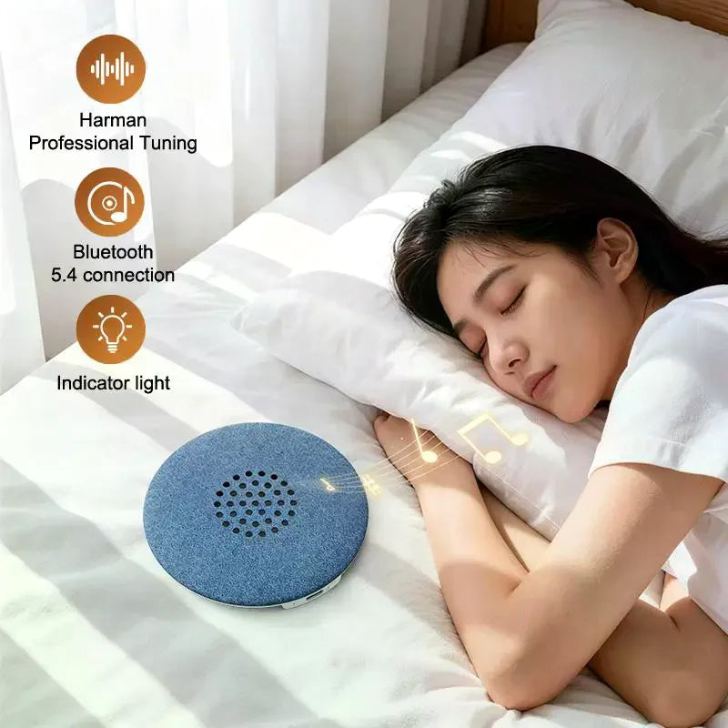 Sleeping Bluetooth Speaker With Built In White Noise And Low Volume Perfect For Night Rest Audiobook Podcast Listening