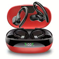 Wireless Bluetooth Headphones Bone Conduction Noise Reduction HiFI Stereo Effects Waterproofing Headset with Mic for Run Walk