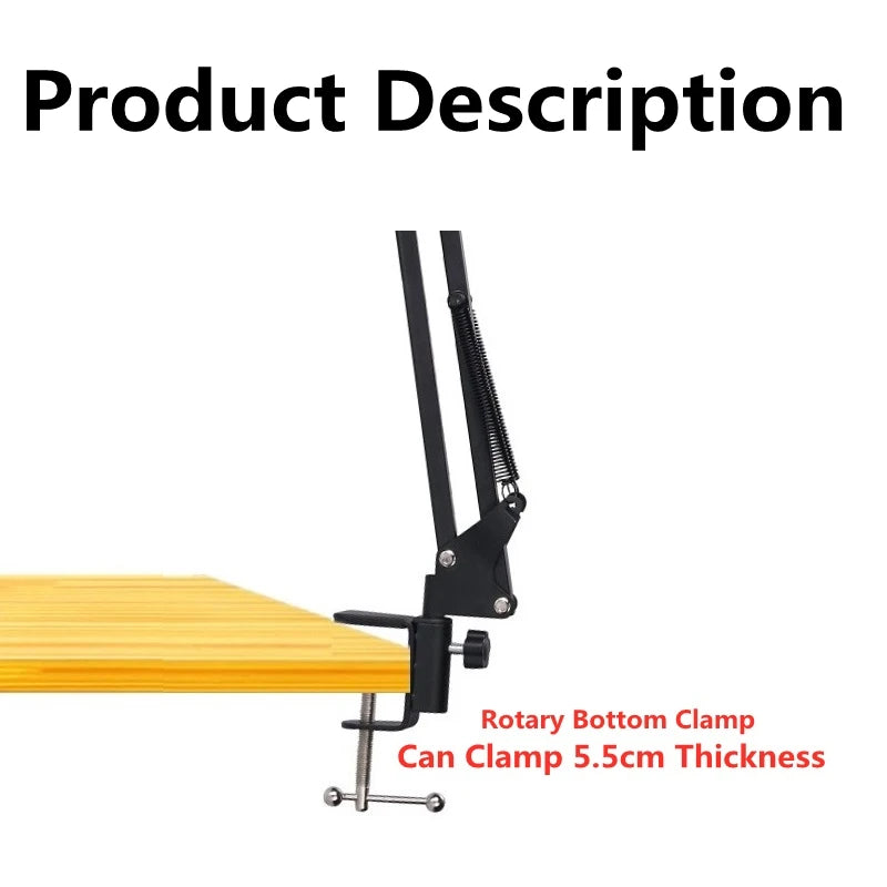 FANGTUOSI 2024 NEW Phone Camera Tripod Table Stand Set Photography Adjustable With Phone Holder For Nikon For LED Ring Light