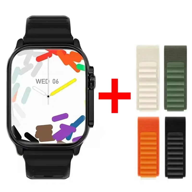 2026 New Watch 10 Ultra Smart Watch 49mm New NFC Men Women GPS Track Bluetooth Call BT Music Games Wireless Charging Smartwatch