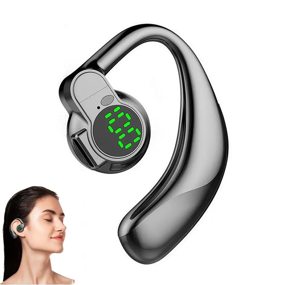 1/2Pcs Wireless 360° Rotatable Bluetooth 5.4 Earphones Single Ear Earhooks Noise Cancelling Sports Headphones Wireless Earbud