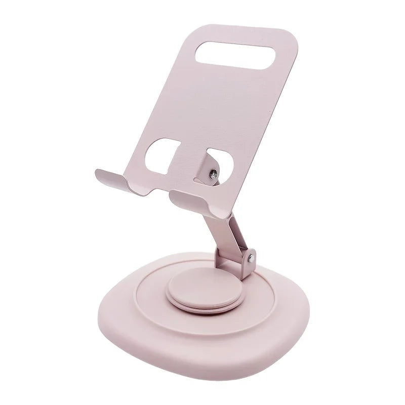 360° Rotating Sturdy Adjustable Desktop Phone Stand, Foldable Phone Stand, Suitable for All Phones