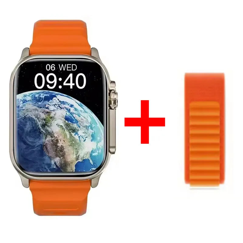 2026 New Watch 10 Ultra Smart Watch 49mm New NFC Men Women GPS Track Bluetooth Call BT Music Games Wireless Charging Smartwatch