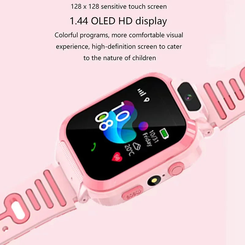 Children's Smart Phone Watch Waterproof Q16 English Multilingual GPS Positioning Photo.