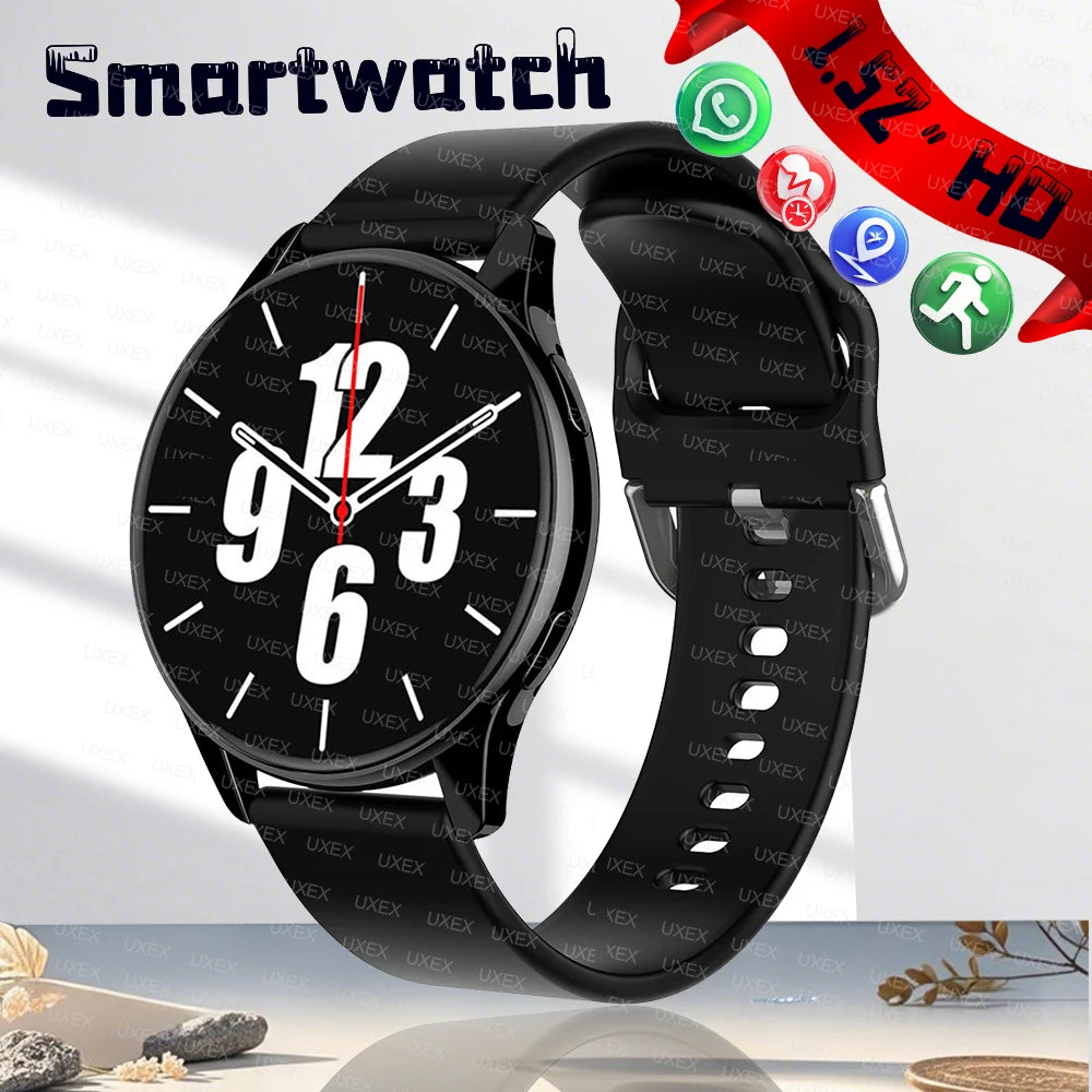 New Smart Watch 1.52’ Full Screen Smartwatch Bluetooth Calls Watches Men And Women Fitness Bracelet Custom Watches Face Box Plus