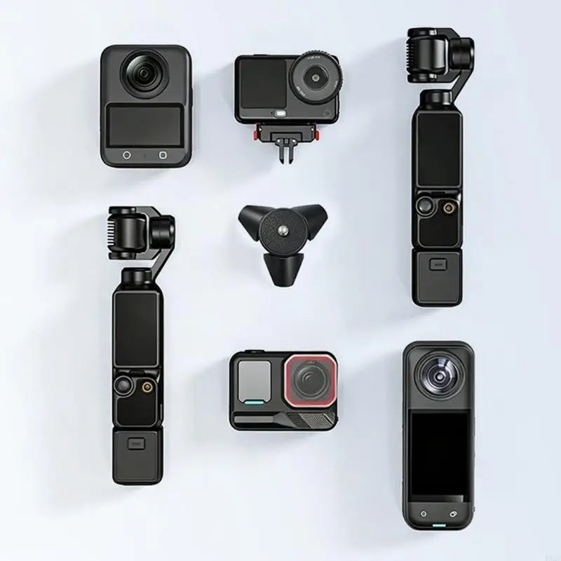 462E Phone Stand Tripod with Foldable Legs for Desk Video and Travel