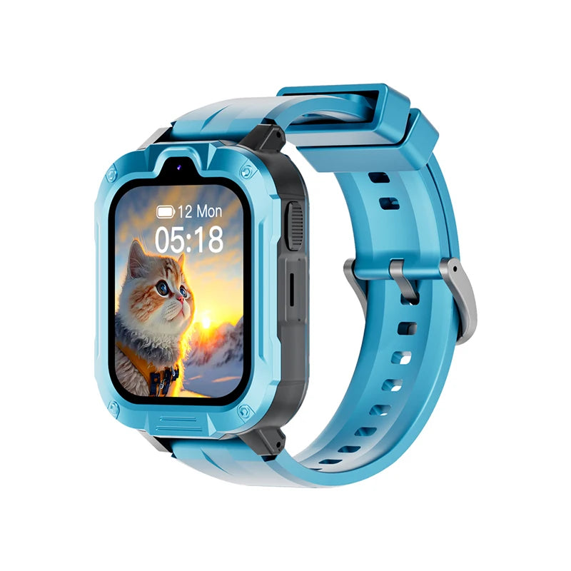 New Kids Smart Watch 4G GPS WIFI Video Call SOS APP Download Child Smartwatch Camera Voice Monitor Tracker Location Phone Watch